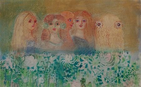 FRAI FELICITA Praga (Repubblica Ceca) 1909 Figure 1975 Mista intelata...