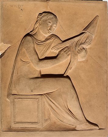 WILDT FRANCESCO Milano (Mi) 1896 Senza titolo 1955 Bassorilievo in terracotta...