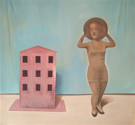 TORRETTA MARCELO Montero (Argentina) 1962 Calido destello 2001 Acrilico su...