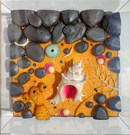 GILARDI PIERO Torino (To) 1942 Spiaggia vulcanica 2010 Poliuretano espanso in...