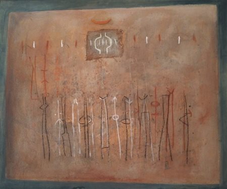 ROCCO CUZZI EMMANUEL Buenos Aires (Argentina) 1976 El vejo mundo 2005 Olio su...