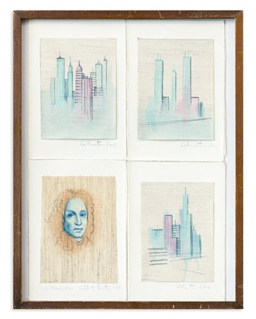 ALBERTO MARTINI (1973) - Lotto unico di 4 opere
