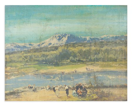 BERNARDO GENTILI (1900-1963) - Mattino in festa