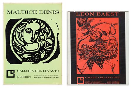 AUTORI VARI - Lotto unico di 2 locandine