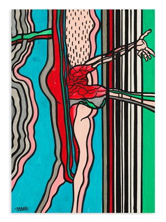 AGENORE FABBRI (1911-1998) - Senza Titolo, anni '70