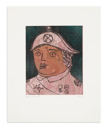 ENRICO BAJ (1924-2003) - Il Colonnello John Manners, Marchese di Granby, 1965