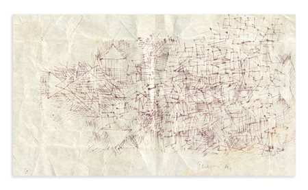 COSTANTINO GUENZI (1926-1989) - Senza Titolo, 1974