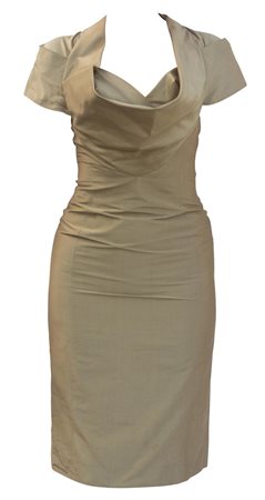 Vivienne Westwood GOLD DRESS Description: Lining dress made in silk and...