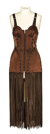Jean Paul Gaultier SHOESTRINGS CORSET Description: Esemplare corset stitched...