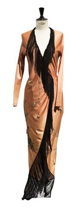 Jean Paul Gaultier DRESSING GOWN DRESS Description: Dressing gown dress in...