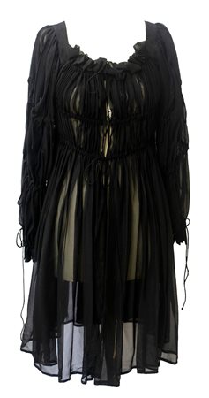 Vivienne Westwood ROBE DE LA REINE PLEIN Description: Blouse dress in black...