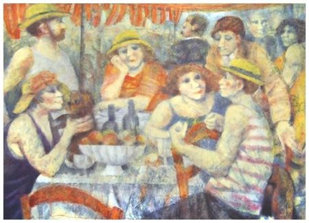 REMO SQUILLANTINI Stia 1920 – Firenze 1996 D'apres Renoir 1993 Litografia a...