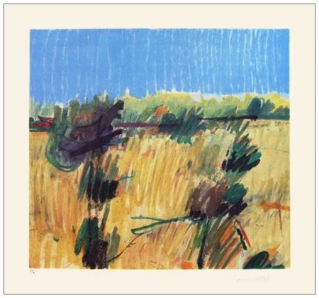 ENNIO MORLOTTI Lecco 1910 – 1992 Senza titolo Litografia a colori es.P.A....