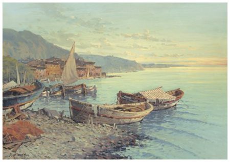 FRANCESCO MARIA PIERI Castagneto Carducci 1941 – 1989 Senza titolo Olio su...