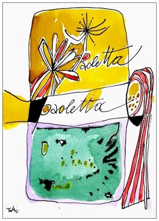 WLADIMIRO TULLI Macerata 1922 – 2003 Senza titolo T.m. su cartoncino 22 x 16....