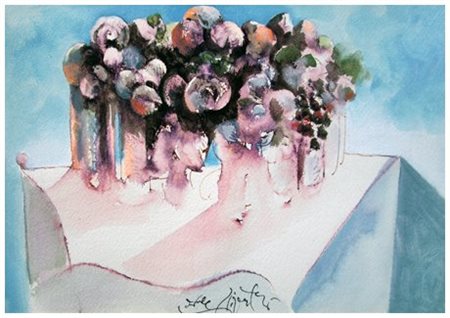 ERCOLE PIGNATELLI Lecce 1935 Senza titolo 1997 T.m. su cartoncino 18 x 26....