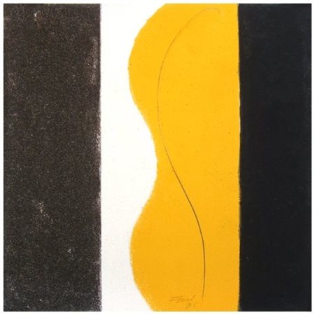 WALTER FUSI Udine 1924 – Colle Val d'Elsa 2013 Senza titolo 1995 Olio, sabbia...