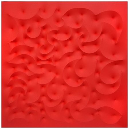 GIUSEPPE AMADIO Todi 1944 Atusve Pittura su tela estroflessa 84,2 x 84,5 x...