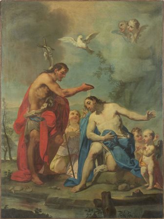 BELLOTTI BIAGIO (1709-1789) <br>"Il Battesimo di 