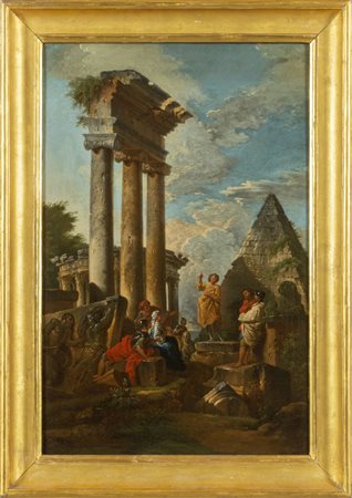 GIOVANNI PAOLO PANINI (1691-1765) <br>"Capriccio 