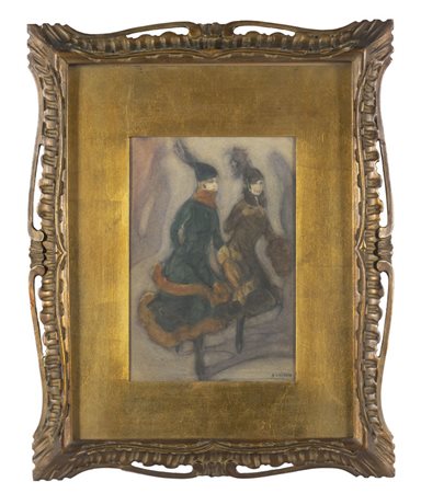 Donne Liberty<br>acquarello   cm.23x35<br>f.to in 