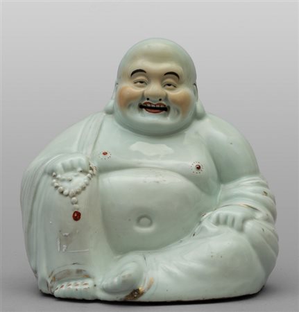 Buddha in porcellana, Cina inizi 