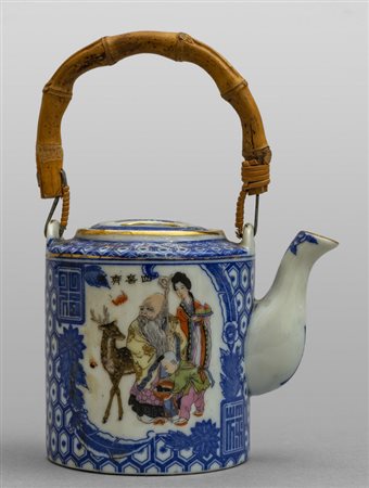 Theiera in porcellana, Cina inizi 