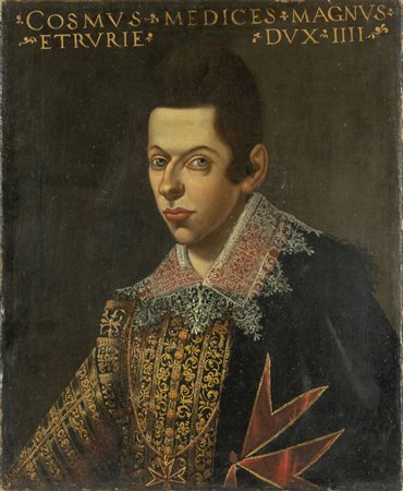Scuola toscana sec.XVII "Ritratto di Cosimo de 