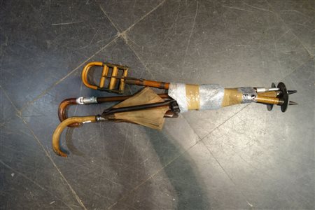 Lotto di tre bastoni