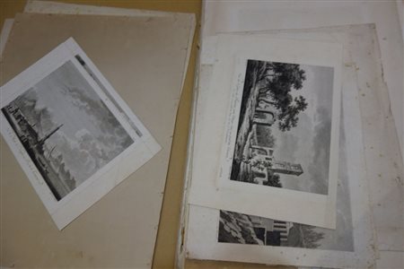 Album contenente varie stampe di cui la maggior 