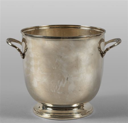 Cestello in argento con 