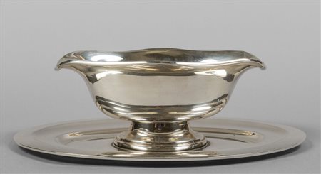 Salsiera in argento<br>gr.681