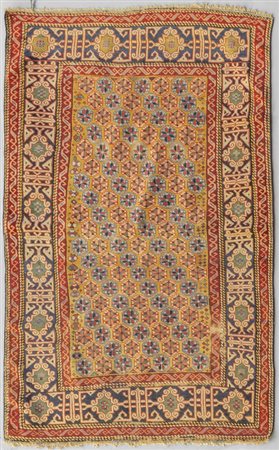 # Tappeto persiano con fiorellini azzurri<br>cm. 