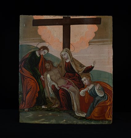 icona "veneto cretese" sec.XVI<br>cm. 37,5x33