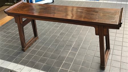 Cina tavolo da parete in legno naturale<br>cm. 