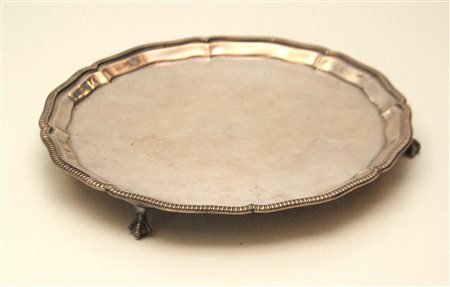 Mappin & Webb salver in argento prodotto città di 