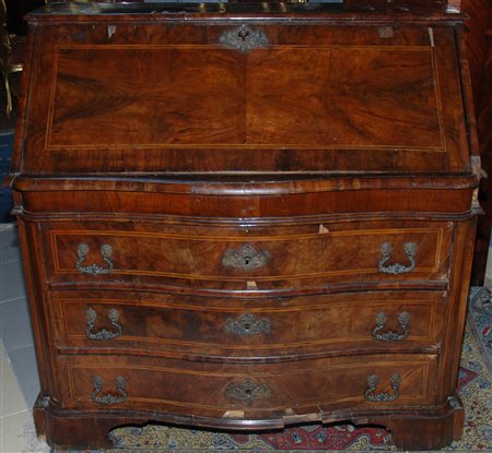 ribalta filettata mossa sul fronte Roma Sec XVIII