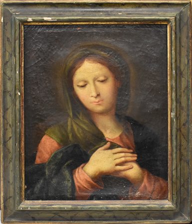 olio su tela raff.Madonna sec.XVIII<br>cm. 