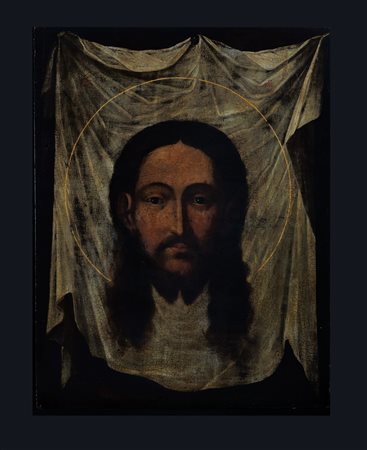 icona "Mandylion" sec.XIX<br>cm. 52x40