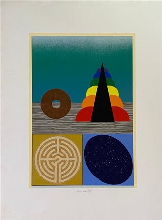 Lucio Del Pezzo “Composizione”