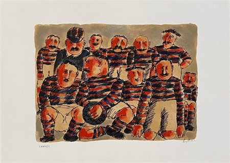 Franz Borghese “Calciatori”