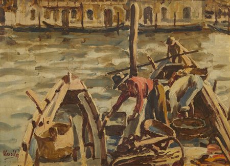 URSELLA ENRICO (1887 - 1955) - Venezia.