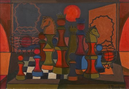 PENDINI FULVIO (1907 - 1975) - Scacchi.