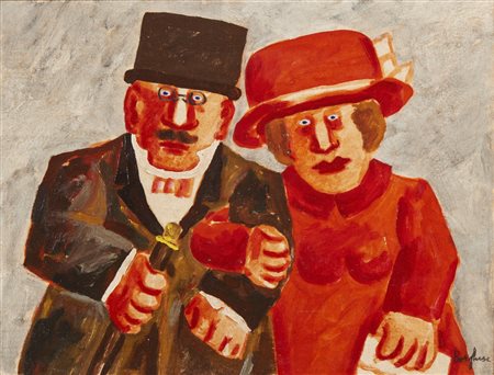 BORGHESE FRANZ (1941 - 2005) - Coniugi.