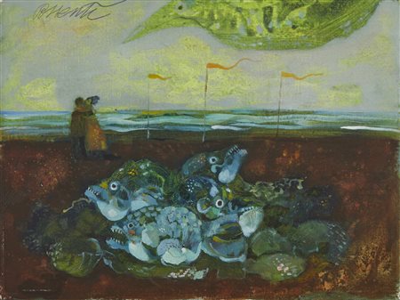 POSSENTI ANTONIO (n. 1933) - Senza titolo.