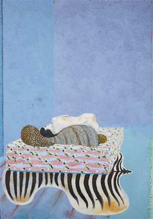 CARUSO BRUNO (1927 - 2018) - Il divano giapponese. .