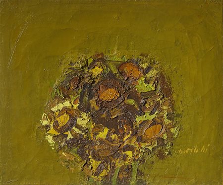 MORLOTTI ENNIO (1910 - 1992) - Studio di Girasoli. .