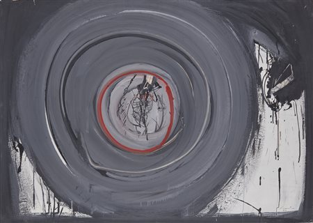 SCANAVINO EMILIO (1922 - 1986) - Il centro. .