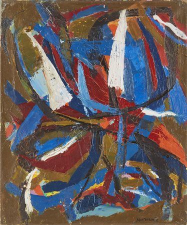 MONTANARINI  LUIGI (1906 - 1998) - Variazione 43. Azzurro Cupo.