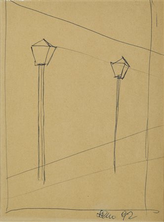 SALVO (SALVATORE MANGIONE) (1947 - 2015) - Senza titolo. .